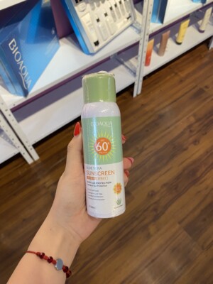 PROTECTOR SOLAR EN SPRAY DE ALOE VERA