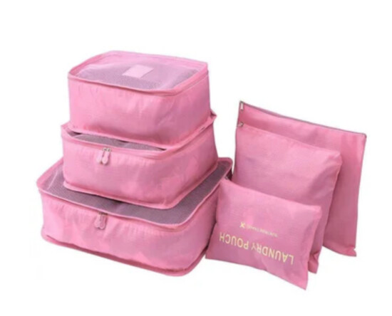 KIT ORGANIZADOR VIAJERO X 6