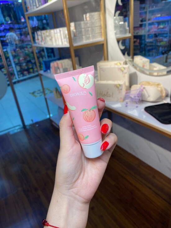 CREMA DE MANOS DE DURAZNO