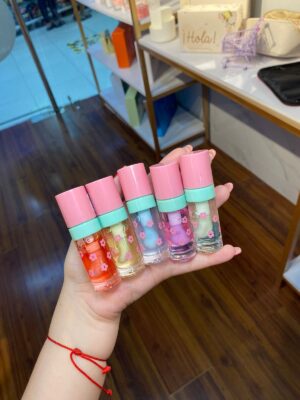 LIP OIL SIN COLOR VICTORIA TAPA ROSADA