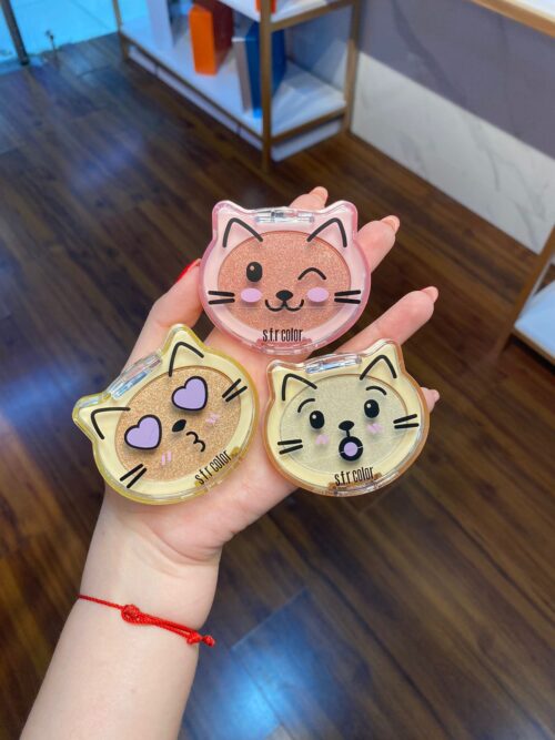 ILUMINADOR COMPACTO DE GATITO