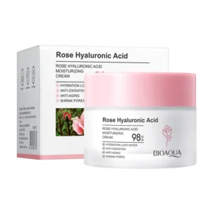 CREMA HIDRATANTE DE ROSAS Y ACIDO HIALURONICO