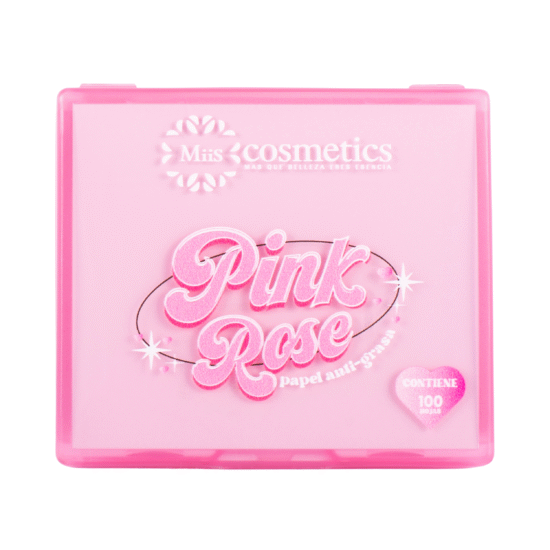 PAPEL ANTI GRASA CON APLICADOR PINK ROSE