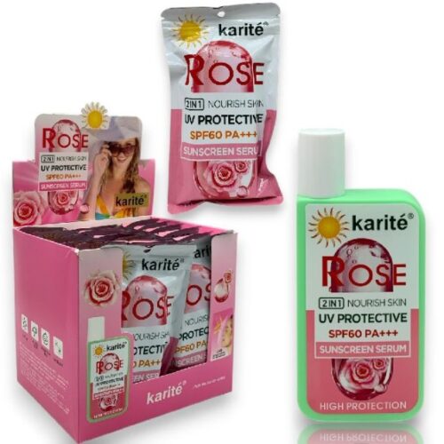 PROTECTOR SOLAR CON EXTRACTO DE ROSAS KARITE