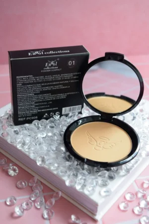 ✨ Polvo Compacto ENGOL - Empaque Negro