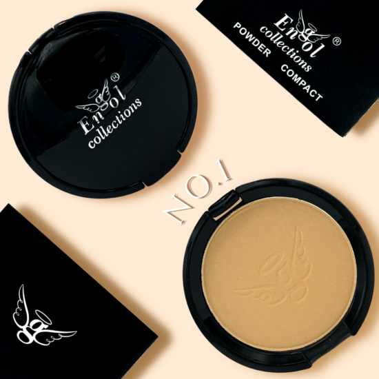 ✨ Polvo Compacto ENGOL - Empaque Negro