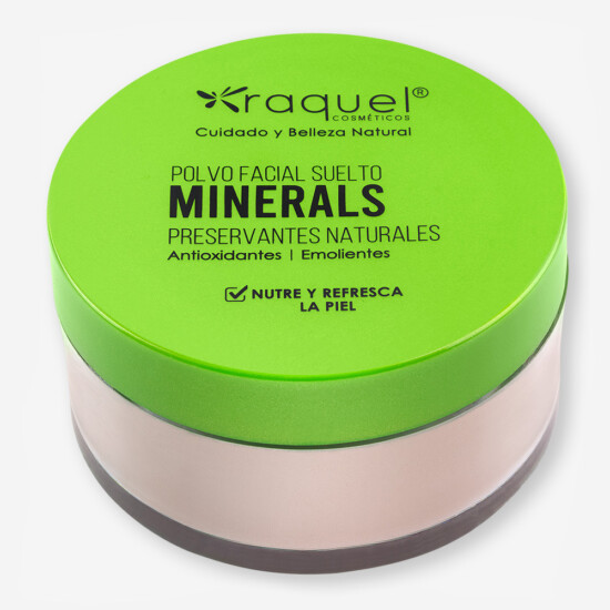 Polvo Suelto Mineral con Avena y Trigo
