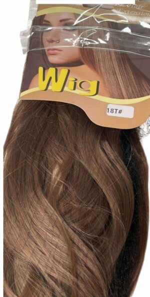EXTENSION DE CABELLO # 18T CASTAÑO CLARO