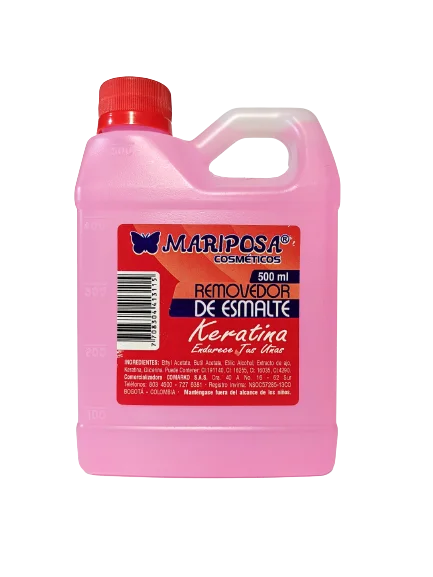 REMOVEDOR DE ESMALTE MARIPOSA 250ML