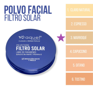 3 POLVO COMPACTO RAQUEL 3 MARROQUI