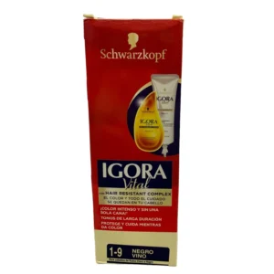 TINTE IGORA TONO 1.9 NEGRO VINO