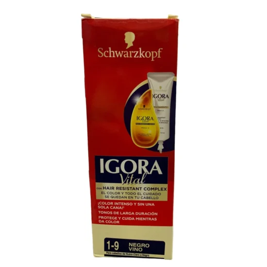 4108 TINTE IGORA TONO 1.9 NEGRO VINO