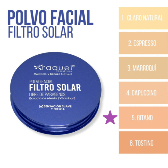 POLVO COMPACTO RAQUEL 5 GITANO