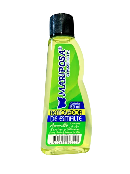 50-amarillo-frente REMOVEDOR DE ESMALTE MARIPOSA 50ML