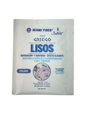 MASCARILLA CAPILAR Y ACONDICIONADOR LISOS