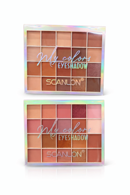 PALETA DE SOMBRAS X 20 COLORES SCANLON