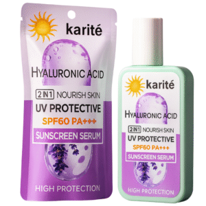 PROTECTOR SOLAR KARITE CON EXTRACTOS DE ACIDO HIALURONICO