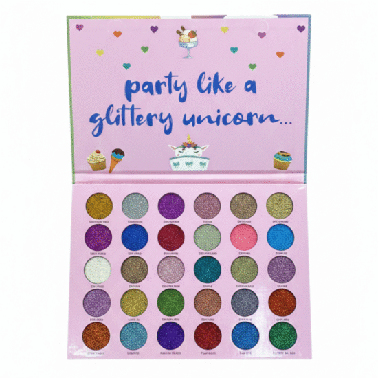 PALETA DE GLITTER X 30 COLORES