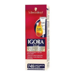 TINTE IGORA 7-65 CAFÉ MOCA CLARO TINTE IGORA TONO 7.65 CAFE MOCA CLARO