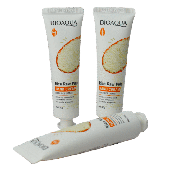 CREMA DE MANOS A BASE DE ARROZ