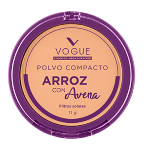 POLVO COMPACTO DE ARROZ VOGUE ALMENDRA