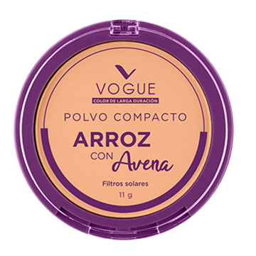 POLVO COMPACTO DE ARROZ VOGUE ALMENDRA