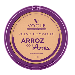 POLVO COMPACTO VOGUE DE ARROZ BALLERINA