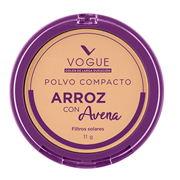 POLVO COMPACTO VOGUE DE ARROZ BALLERINA