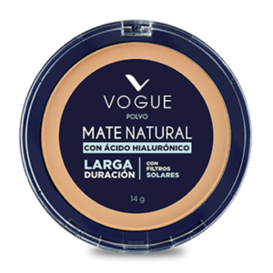 POLVO COMPACTO MATE VOGUE CANELA