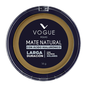 POLVO COMPACTO MATE VOGUE CARAMELO