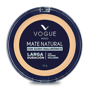 POLVO COMPACTO MATE VOGUE DURAZNO