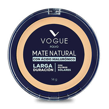 POLVO COMPACTO MATE VOGUE DURAZNO