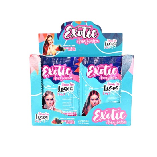 SACHET  TRATAMIENTO LISOS ADULTO EXOTIC