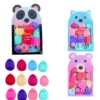 SET X 12 MINI BORLAS PANDA